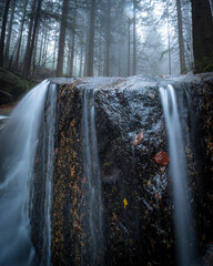 Natura, las, góry, drzewa, krajobraz, jesienią, drzew, skały, Polska, Krajobraz, Jesień, Dolny śląsk,  © Adrian Jaśpiński