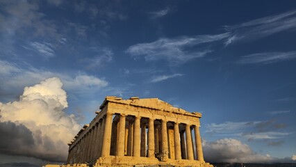 Obraz premium parthenon in athens greece