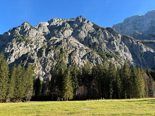 Tamar valley in Slovenia landscape