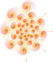 abstract background vector illustration, transform Effect Colorful Design