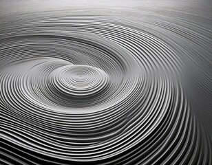 ripples white abstract circles on surface monochromatic background