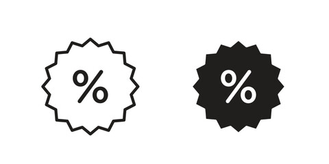 Promotion icon in trendy flat style design. Vector graphic illustration.