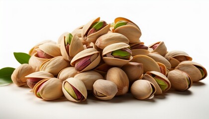 pile of pistachios in shells