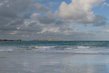 Joli paysage de mer en Bretagne - France