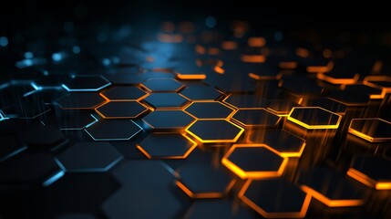 六角形の背景画像