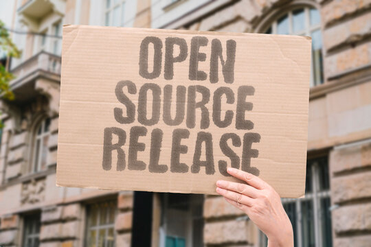 "Open Source Release" Models become publicly available. OPEN. SOURCE. MODEL. PUBLICLY. AVAILABLE.