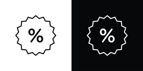 Promotion icon concept symbol design. logo template EPS