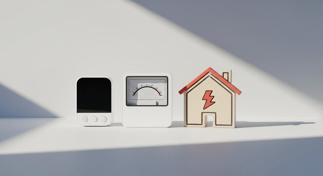 Smart home energy monitoring and control device concept