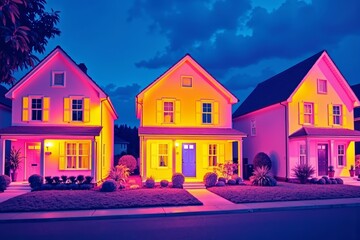 Aesthetic Fusion: Capturing Energy Efficiency through Thermal Imaging Art