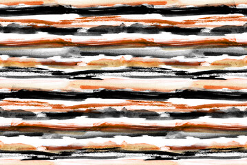 Painting brush pattern. Abstract pattern design