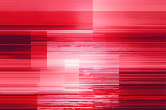 Striped red digital texture with horizontal lines