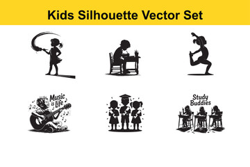 Versatile graphic elements with red green and blue accents