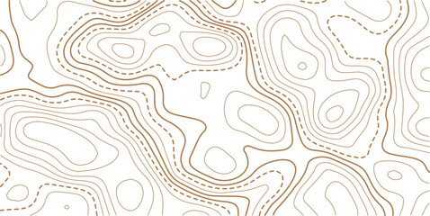 Abstract topo contour map on white background, Topographic map Topographic contour lines map seamless pattern.Topography background. Vector banner. Topo,
