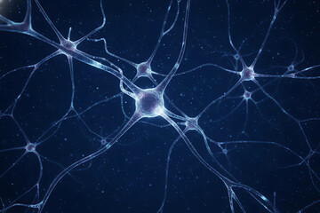 Blue biotechnology abstract pack with DNA, neural networks, molecular structures and medical science backgrounds