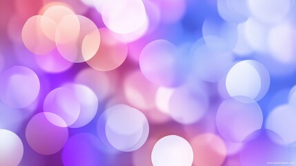 Abstract background with blurred polka dots