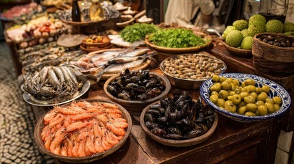 Madeira market produce seafood avocado limpet Nikita Drink black broadsword