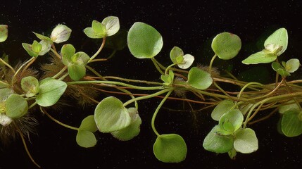 Callitriche verna known as vernal water starwort is an aquatic plant featuring submerged and floating leaves It is widely distributed across North America and globally