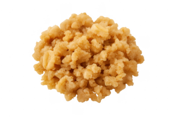 Crispy tempura bits golden fried batter crumbs