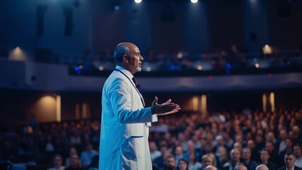 Eager medical speaker introduces innovative oncology solutions 