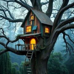 house in the woods