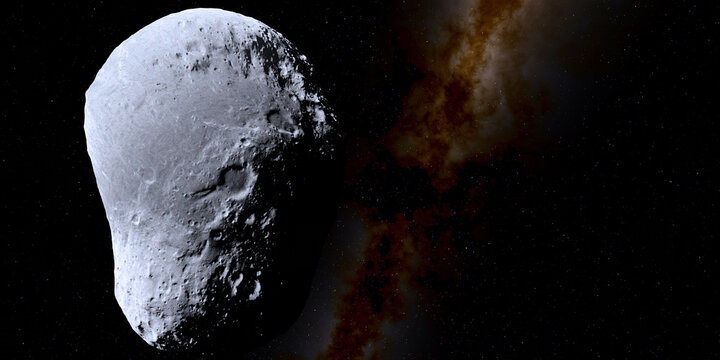 Aegir Saturn Moon - Aegir is a small, irregular moon of Saturn discovered in 2004 and belonging to the Norse group of moons.