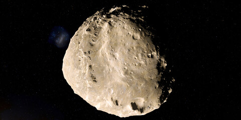 Skathi Saturn Moon - Skathi is a small, irregular moon of Saturn, discovered in 2000 and is part of the "Norse group" of moons.