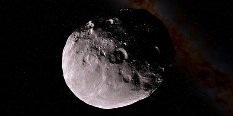 Siarnaq Saturn Moon - Siarnaq is a large, prograde irregular moon of Saturn discovered in 2000, it is the largest member of Saturn's Inuit group of moons.