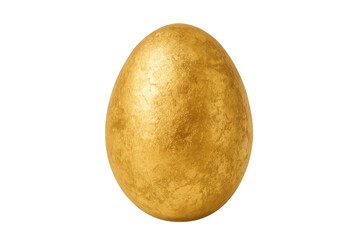 Fototapeta premium Golden egg symbolizing wealth, luxury, and success