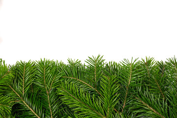 Christmas frame in a row