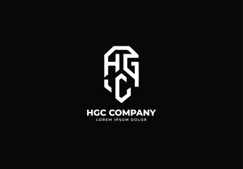 HGC Letter Logo design for your company branding
