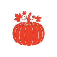 Fox and Deer Meet in Autumn Forest Silhouette

