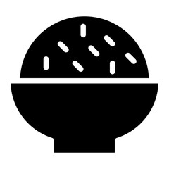 rice in a bowl Icon