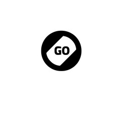 Go Button Icon - Start, Forward, or Begin Concept Vector