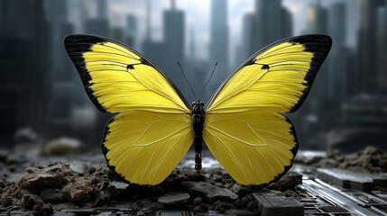 Futuristic sci fi tech frame background with glowing neon HUD interface, digital texture, and metallic elements