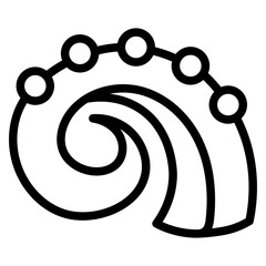 octopus tentacle icon