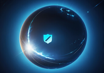 abstract blue background