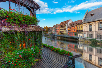 Petite France in Strasbourg France la Venise in Strasbourg