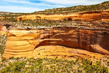 Selbstklebende Fototapeten Rot Lila Colorado National Monument preserves one of the grand landscapes of the American West.  © sphraner