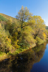 Autumn Landscape around Pancharevo lake, Bulgaria