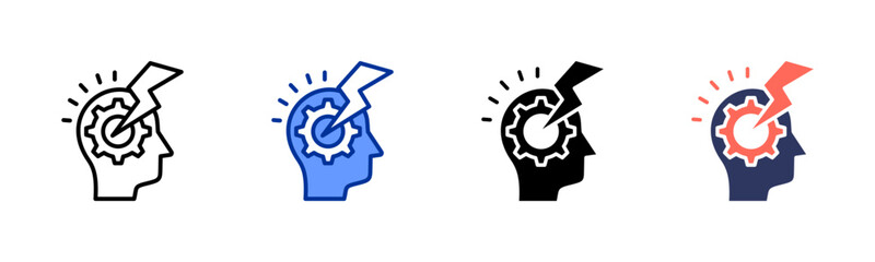 Pain Management icon sheet multiple style collection