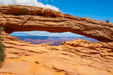 Canyonlands National Park, USA is famous for wilderness of canyons and fantastically formed buttes carved by the Colorado River