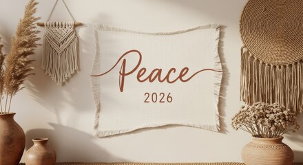 Bohemian Peace 2026 Canvas Art: Serene Wall Decor Inspiration