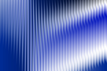 Abstract Gradient Background with Sharp Contrast of Deep Indigo and White Vertical Stripe Distortion