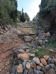 river in the mountains