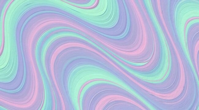 Fundo com cores pasteis em movimento, como tinta se misturando em fluxo suave e abstrato