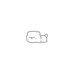 Cute Stickers Line Art Collection