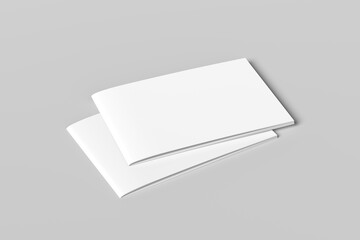 Minimal Flat Lay Booklet Mockup for Template and Branding