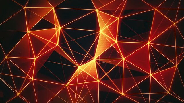 abstract background with triangles