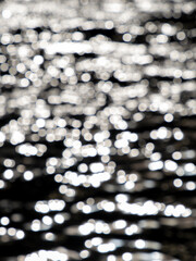 光り輝く水面の画像素材