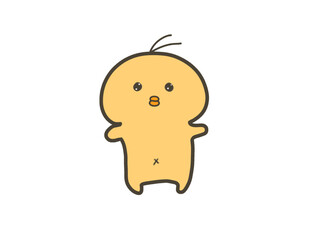 cute chick character